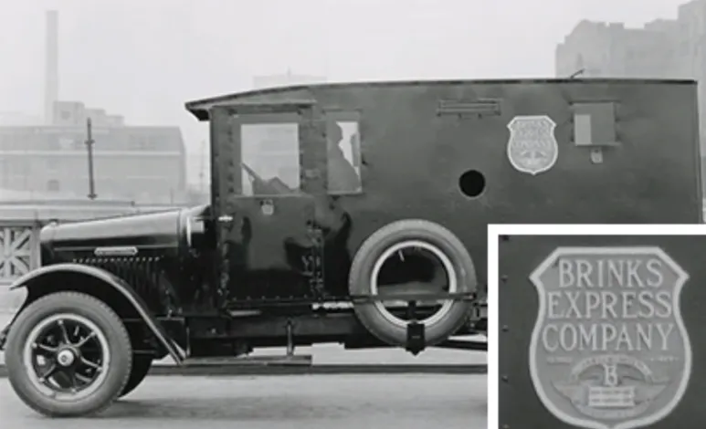 primer carro blindado brink's 1918