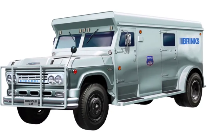 carro blindado brink's 1966