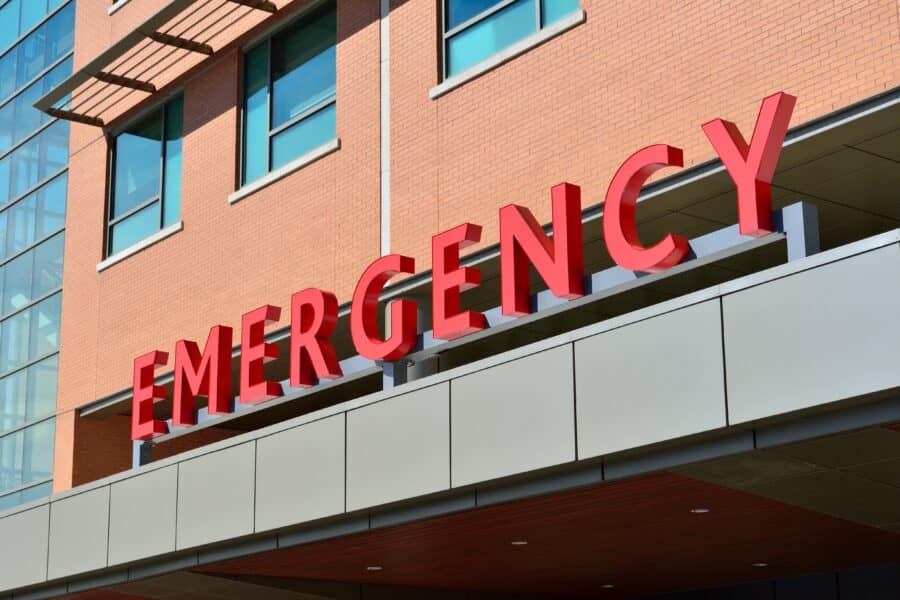 respostas a emergências hospital