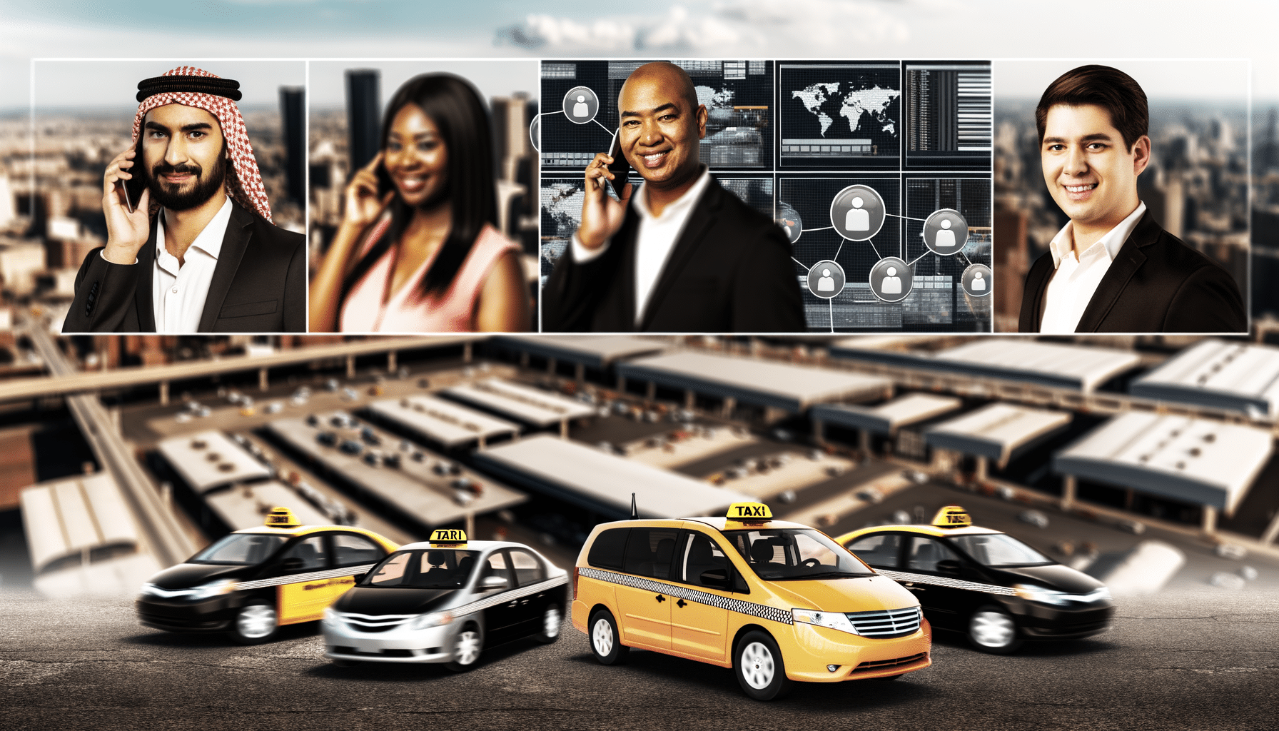 Gerenciamento de frota de táxis com tecnologia de comunicação por rádio