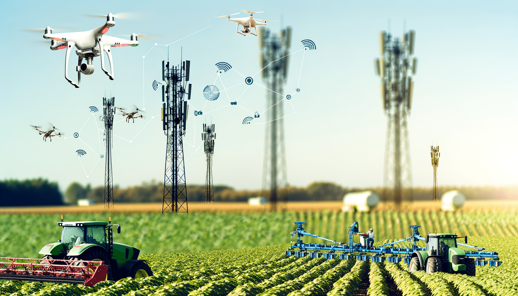 Tendências Futuras: LTE 5G e Além na Agricultura