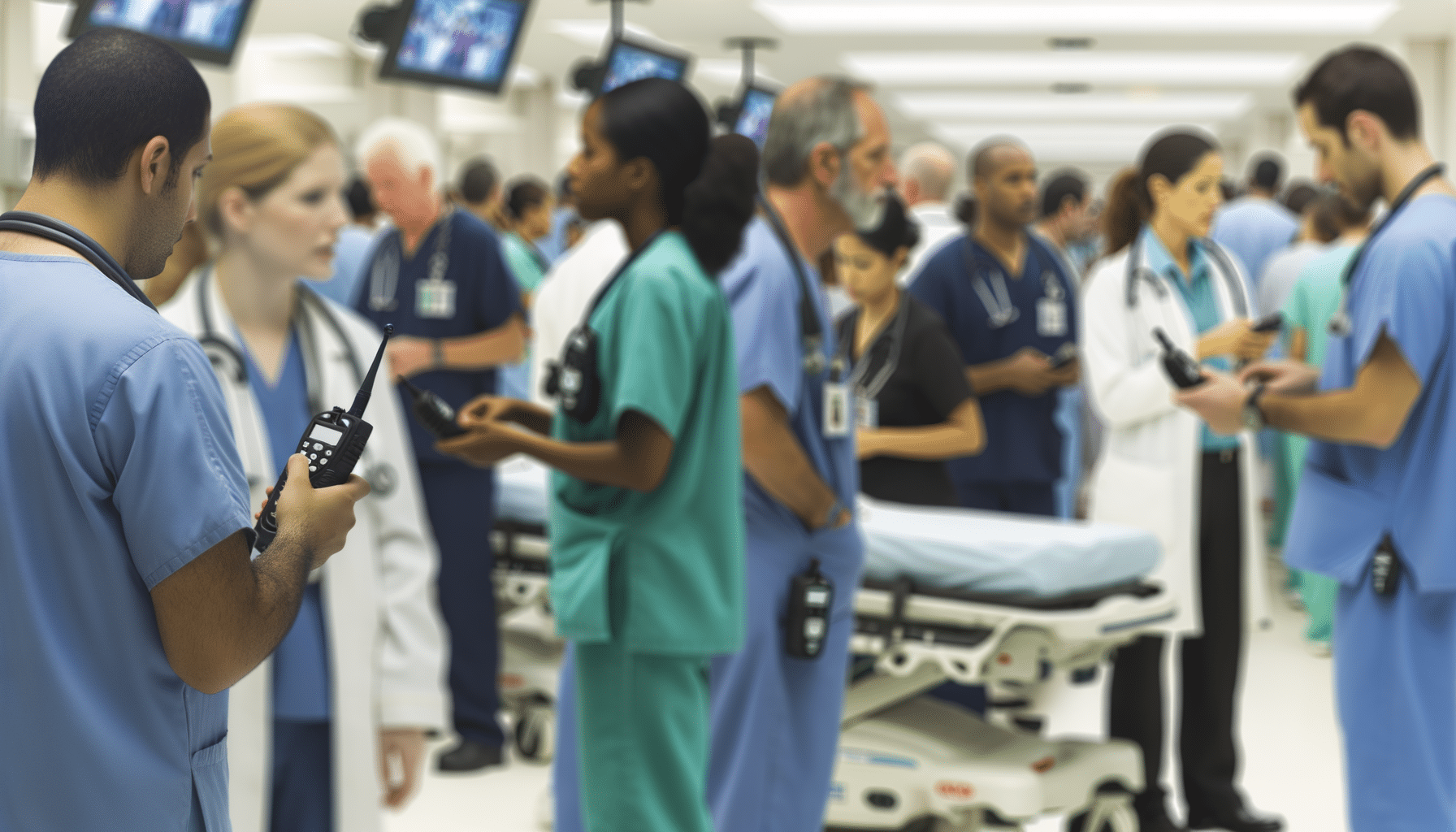 PTT no setor de saúde: comunicação ágil entre equipes hospitalares