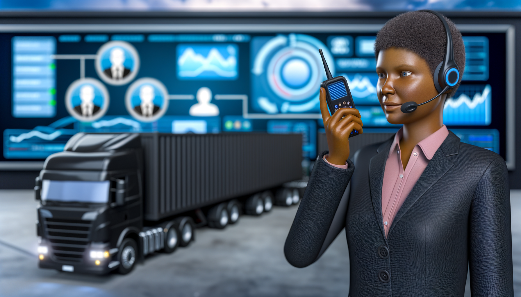 Push-to-Talk em logística e transporte: como otimizar operações em tempo real